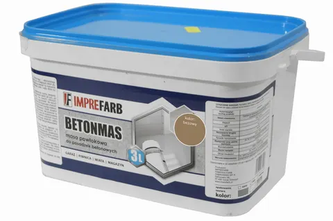 Farba do posadzek betonowych - beżowa - BETONMAS - 3L - IMPREFARB