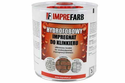 Impregnat do klinkieru - Hydrofobowy - 3L - IMPREFARB