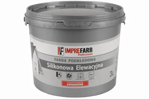 Farba podkładowa - Silikonowa Elewacyjna - 3L - IMPREFARB