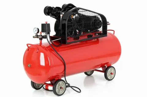Kompresor olejowy - sprężarka - 200l - dwutłokowy - KD1473
