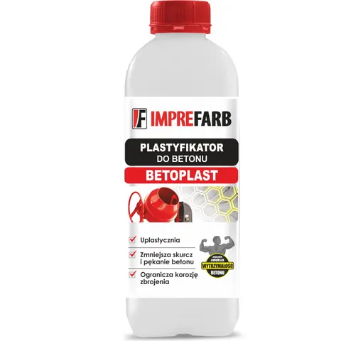 Plastyfikator do betonu - BETOPLAST - 1L - IMPREFARB