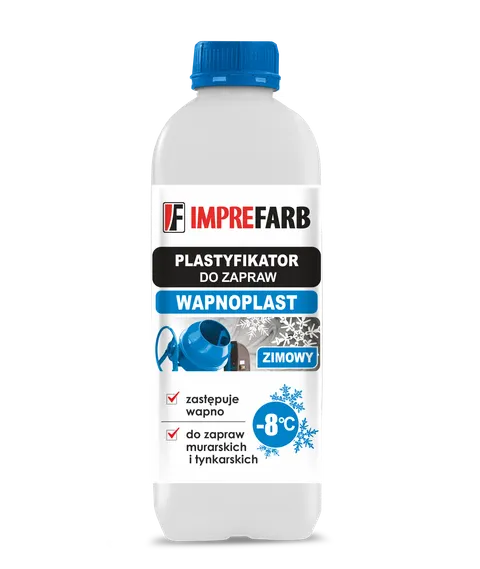 Plastyfikator do zapraw - 1L - WAPNOPLAST ZIMOWY -8*C