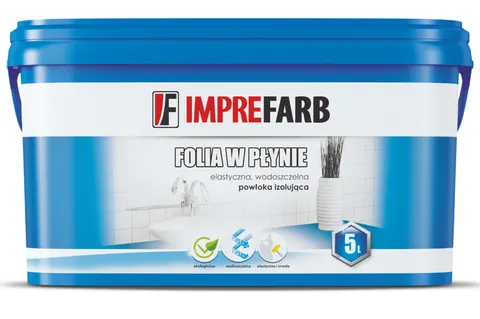 Folia w płynie - hydroizolacja - Imprefarb - 5L