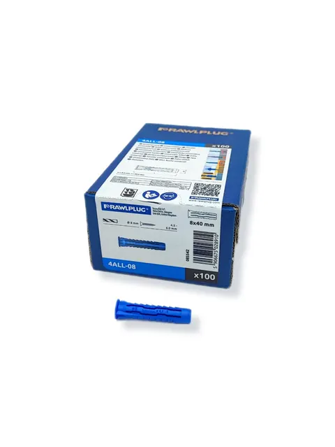 Rawlplug - 4ALL 8 mm - koszulka kołek rozporowy op.100 szt