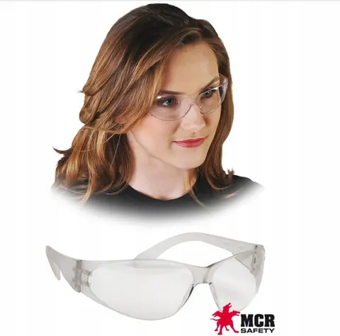 Reis - MCR-CHECKLITE-T - Okulary ochronne bezbarwne
