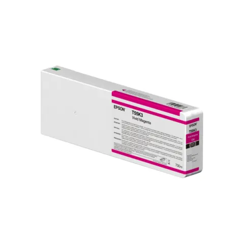 Tusz EPSON T55K3 M - purpurowy (700 ml)