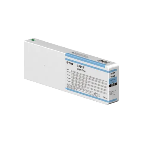 Tusz EPSON T55K5 LC - jasny błękitny (700 ml)