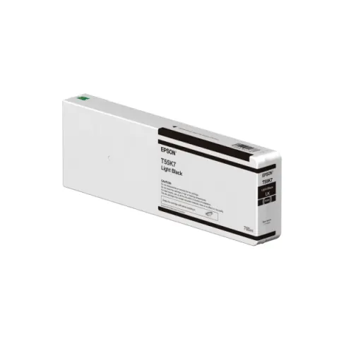 Tusz EPSON T55K7 LBK - jasny czarny (700 ml)
