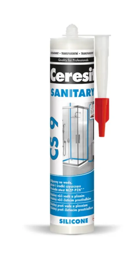 Ceresit - CS 9 - silikon sanitarny bezbarwny