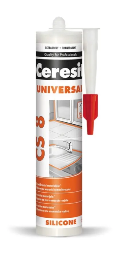 Ceresit - CS 8 - silikon uniwersalny biały