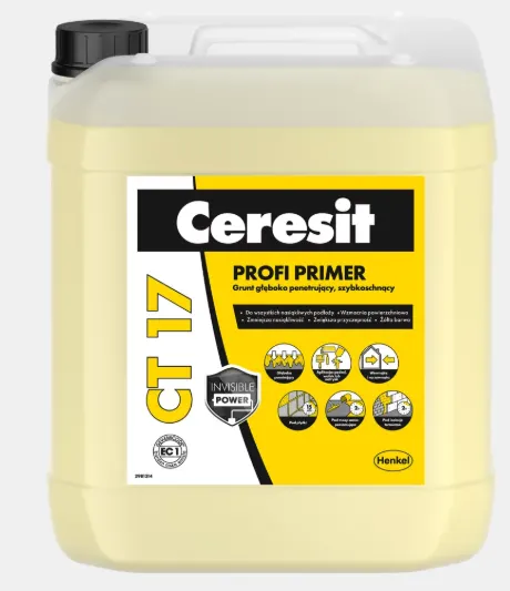 Ceresit - CT 17 - grunt głęboko penetrujący 5 L