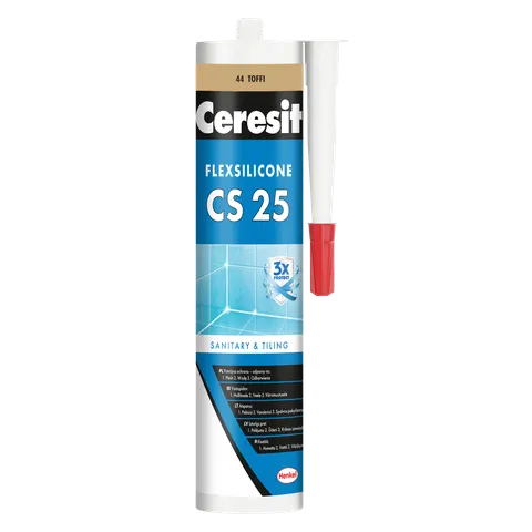 Ceresit - CS 25 TOFFI - silikon sanitarny 280 ml