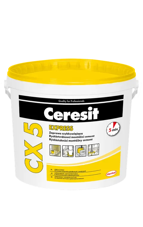 Ceresit - CX 5 - zaprawa montażowa 5 kg wiadro