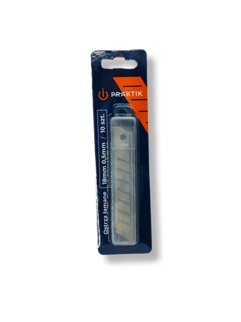 Praktik - Q1154 - ostrza łamane 18 mm 10 sztuk