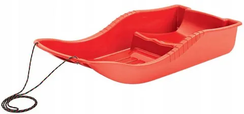 Prosperplast - ISAN-1788C- sanki ślizgowe kolor czerwony SNOW