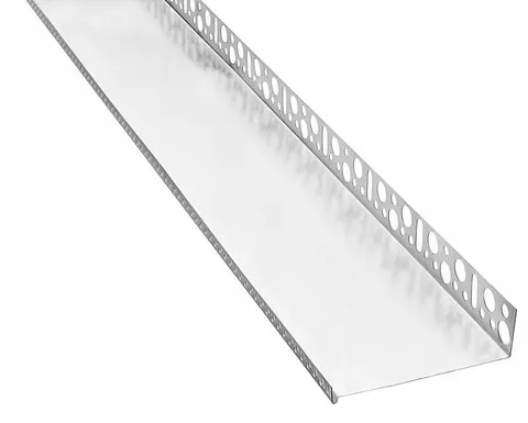 Fiberglass - listwa startowa/cokołowa - 15 cm/2,5 m 0,5mm