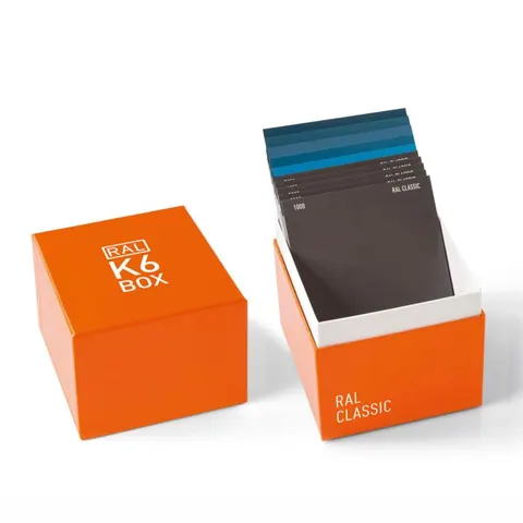Wzornik kolorów RAL K6 BOX - pudełko - 216 kolorów