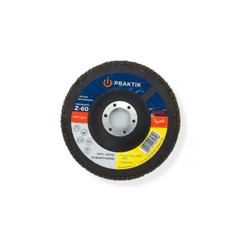 Praktik - Q763 - ściernica listkowa 125 mm gr. 60