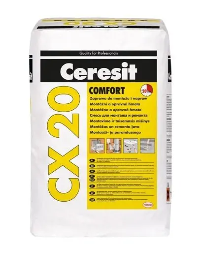 Ceresit - CX 20 - zaprawa do montażu i napraw 20 kg