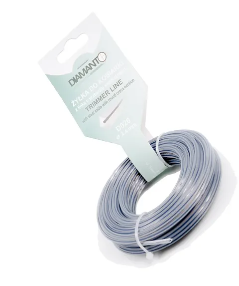 Diamanto - D030 - żyłka tnąca do kosiarki z linką 3,5 mm / 15 m
