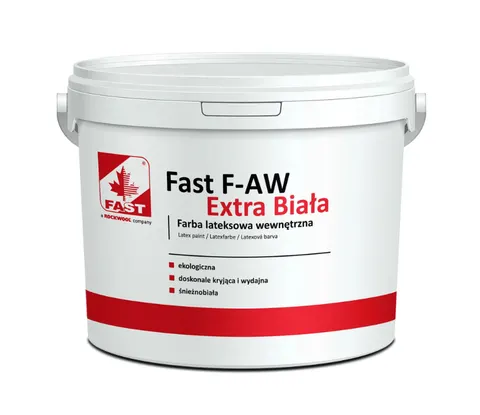 Fast - F-AW EXTRA BIAŁA - farba lateksowa 10 L