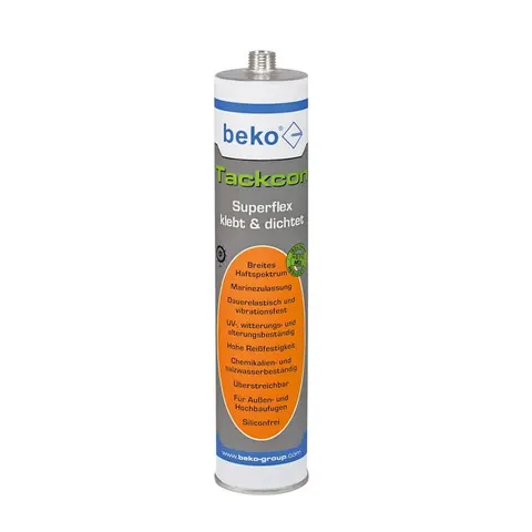 Beko - TACKON - klej konstrukcyjny popielaty 310 ml