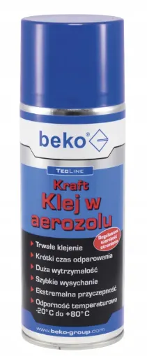 Beko - TECLINE - klej w aerozolu 400 ml
