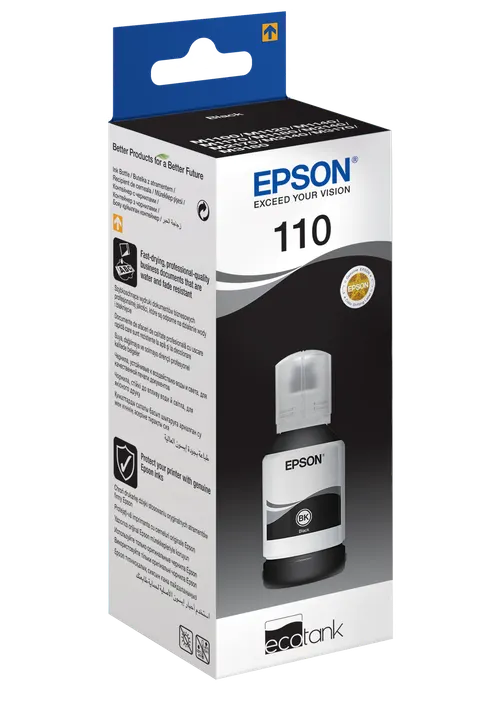 Tusz Epson 110 EcoTank - czarny 120ml