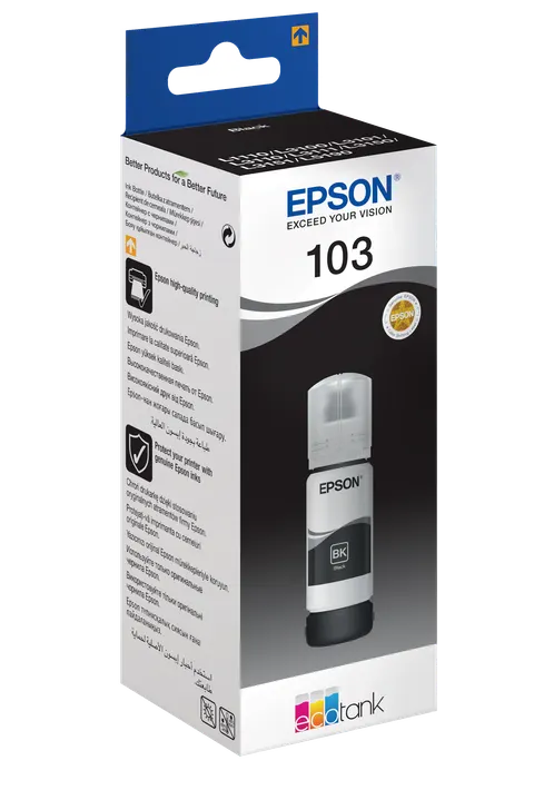 Tusz Epson 103 EcoTank BK - czarny