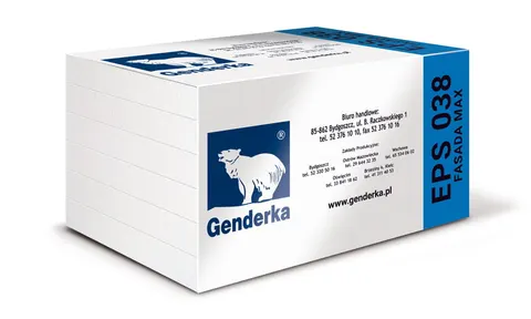Genderka FASADA MAX 038 - styropian biały 20 cm