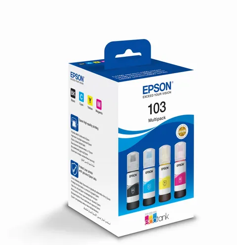 Zestaw tuszy EPSON 103 EcoTank Multipack - 4 kolory