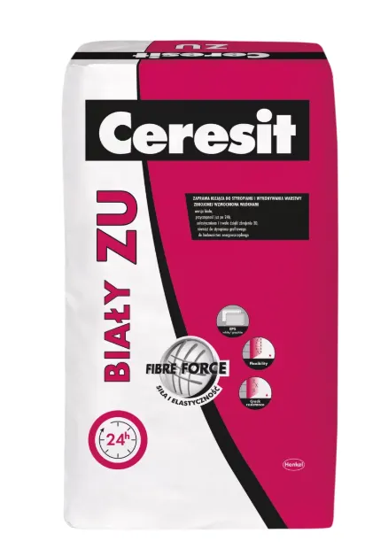 Ceresit - ZU BIAŁY - klej do siatki i styropianu worek 25 kg