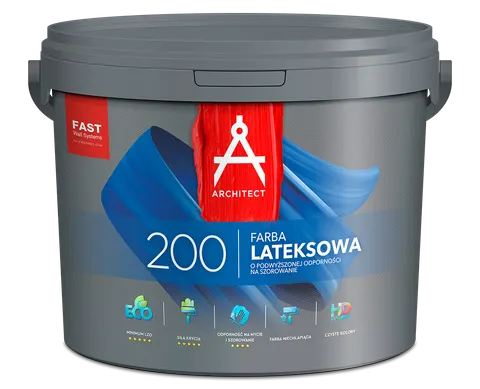 Fast - ARCHITECT 200 - farba lateksowa 10 L