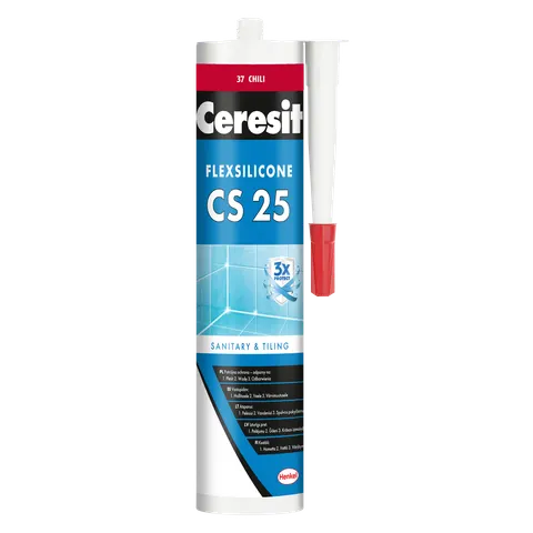 Ceresit - CS 25 CHILI - silikon sanitarny 280 ml