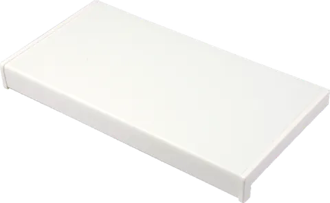 Parapet 150 mm (15cm) komorowy PCV kolor BIAŁY