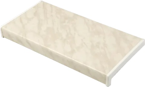 Parapet 300 mm (30cm) komorowy PCV kolor MARMUR