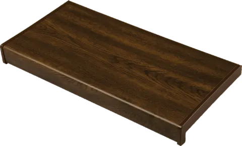 Parapet 200 mm (20cm) komorowy PCV kolor ORZECH