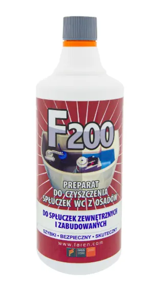 F200 - preparat do czyszczenia spłuczek WC 1 L