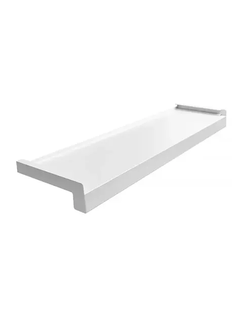 Parapet 200 mm (20 cm) ALUMINIOWY kolor BIAŁY RAL 9016
