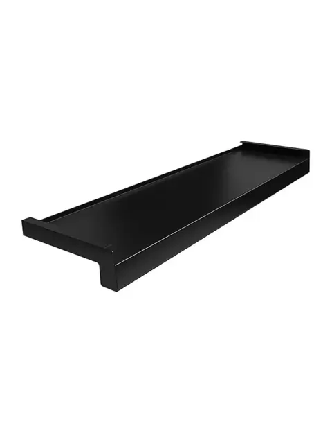 Parapet 200 mm (20 cm) ALUMINIOWY kolor CZARNY RAL 9005