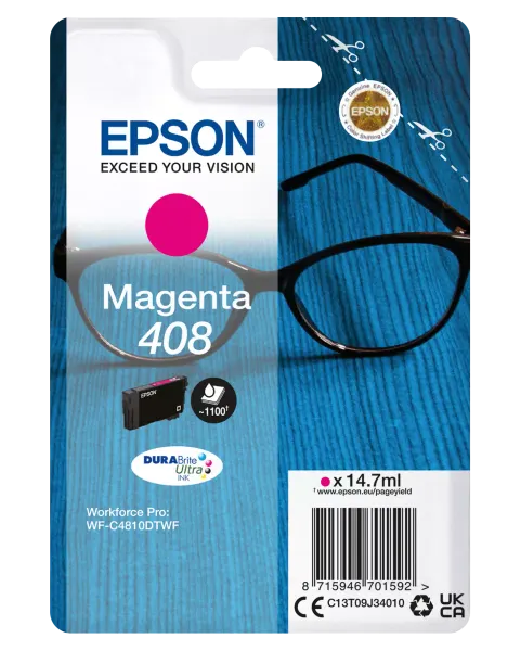 Tusz Epson 408 M - magenta