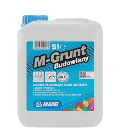 Mapei - BUDOWLANY M - grunt głęboko penetrujący 5 L