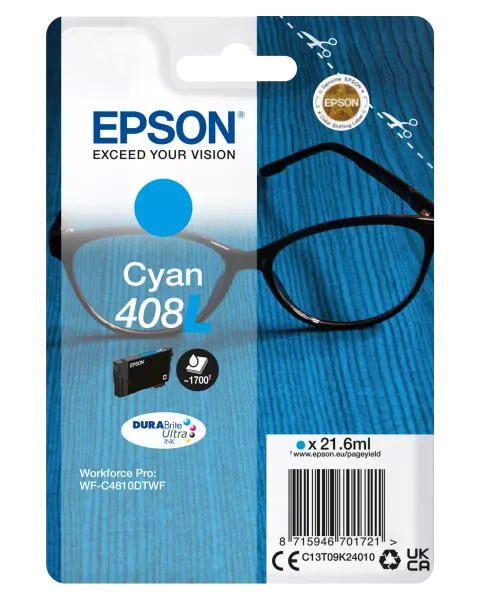 Tusz Epson 408L C - cyan