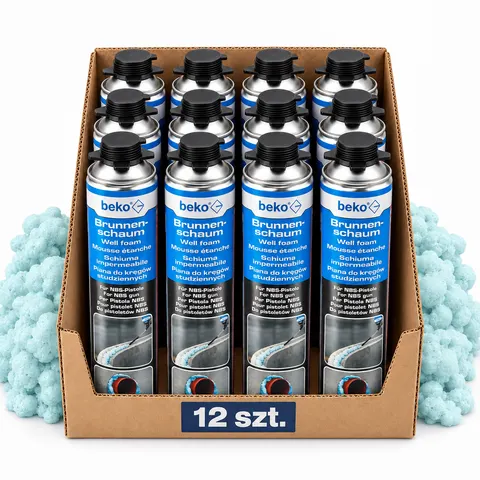 Beko - piana do kręgów studziennych pistoletowa 750 ml KARTON