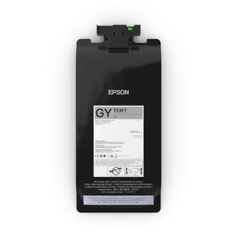 Tusz EPSON T53F7 GY - szary, 1600 ml