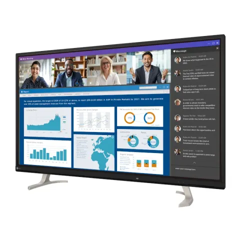 Monitor EIZO FlexScan EV4340X 42,5 cala 4K IPS - czarny