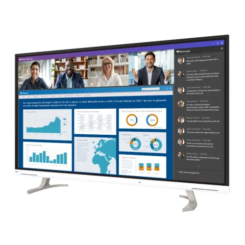 Monitor EIZO FlexScan EV4340X 42,5 cala 4K IPS - biały