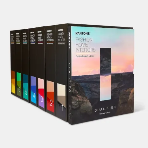 Wzornik kolorów PANTONE FHI Cotton Swatch Library Dualities Pack