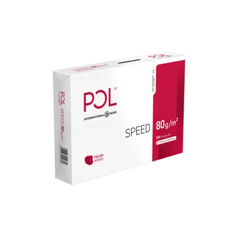 Papier ksero POLSPEED A4 80gsm - 500 arkuszy