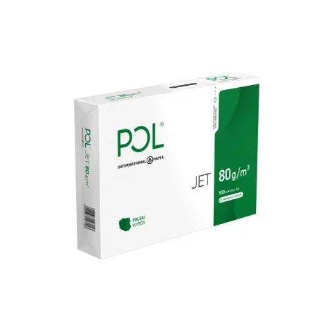 Papier ksero POLJET A4 80gsm - 500 arkuszy